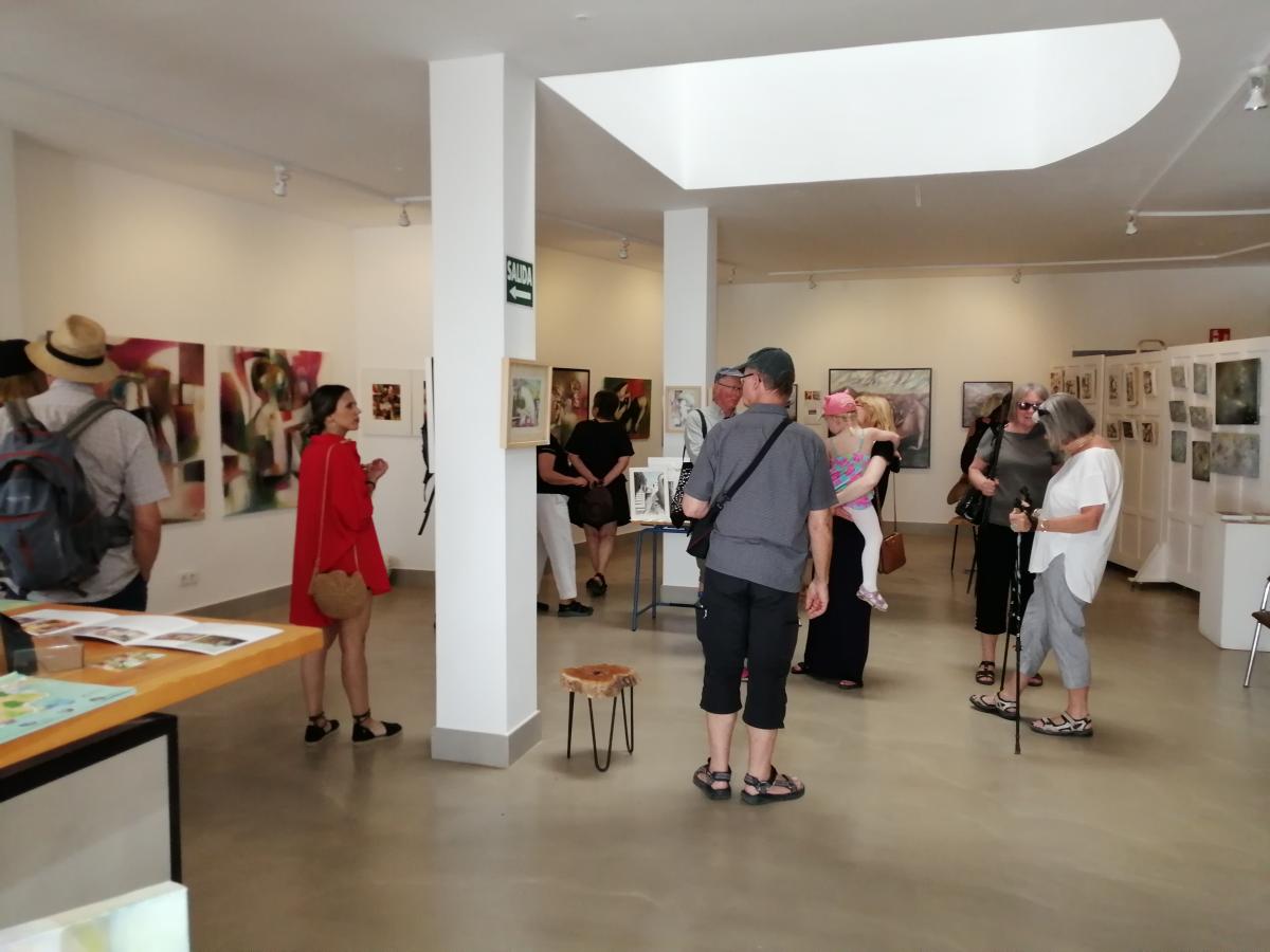 Exposición Retrospectiva en Frigiliana .Sala de exposiciones La Placituela 